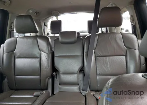 2011 Honda Odyssey Touring from USA, damaged, VIN 5FNRL5H94BB034476